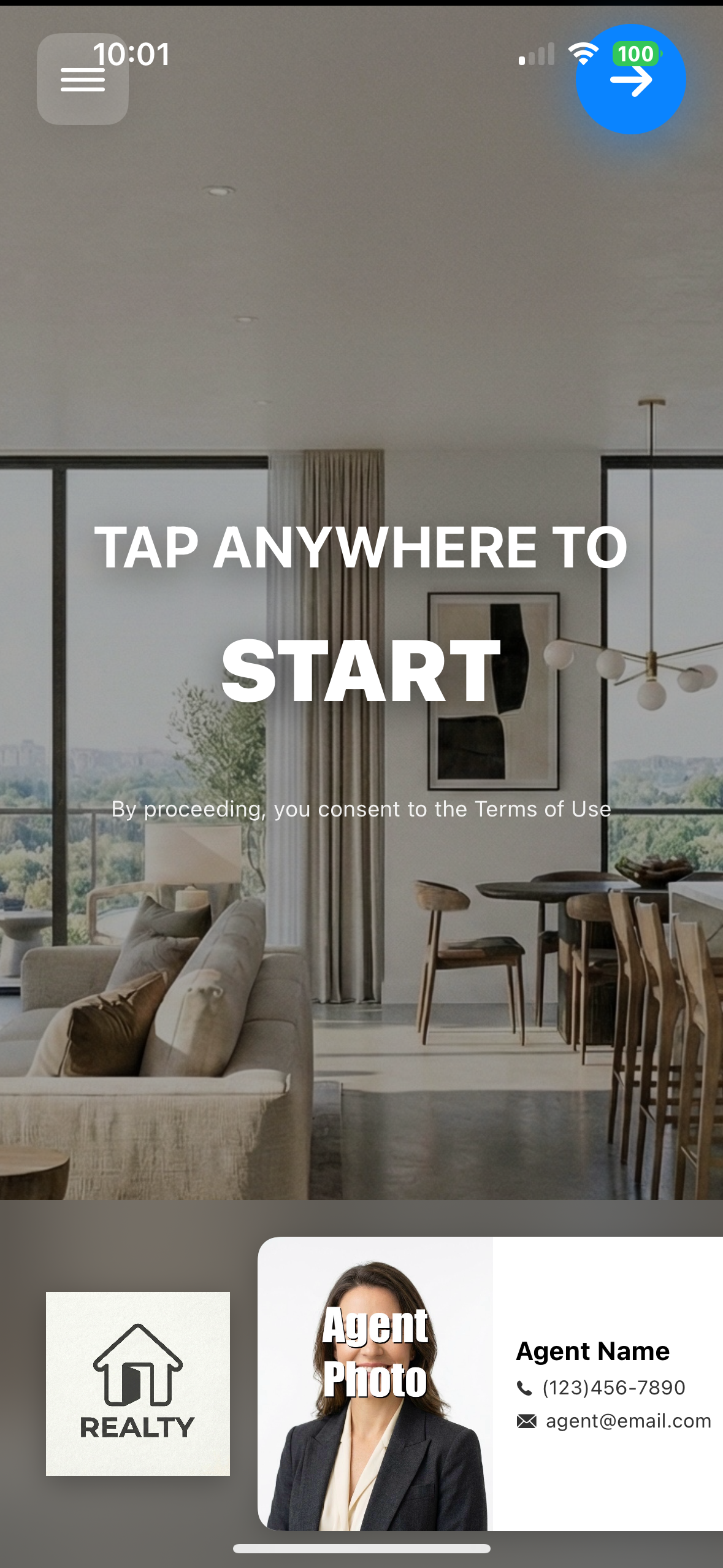 iPhone Welcome Screen